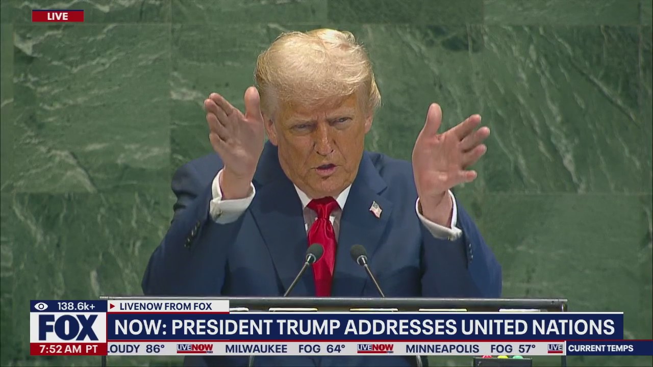 President Trump addresses U.N. General Assembly
